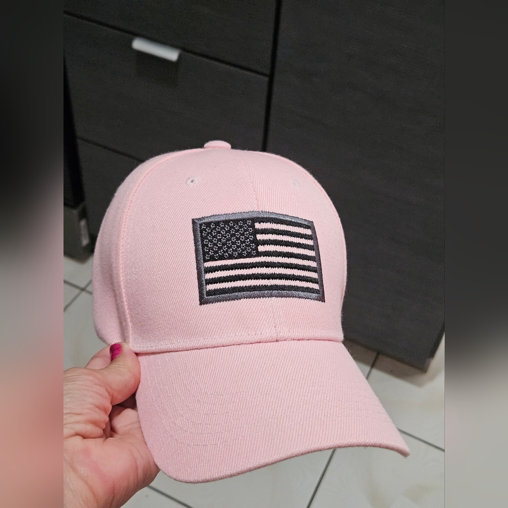 Pink baseball cap